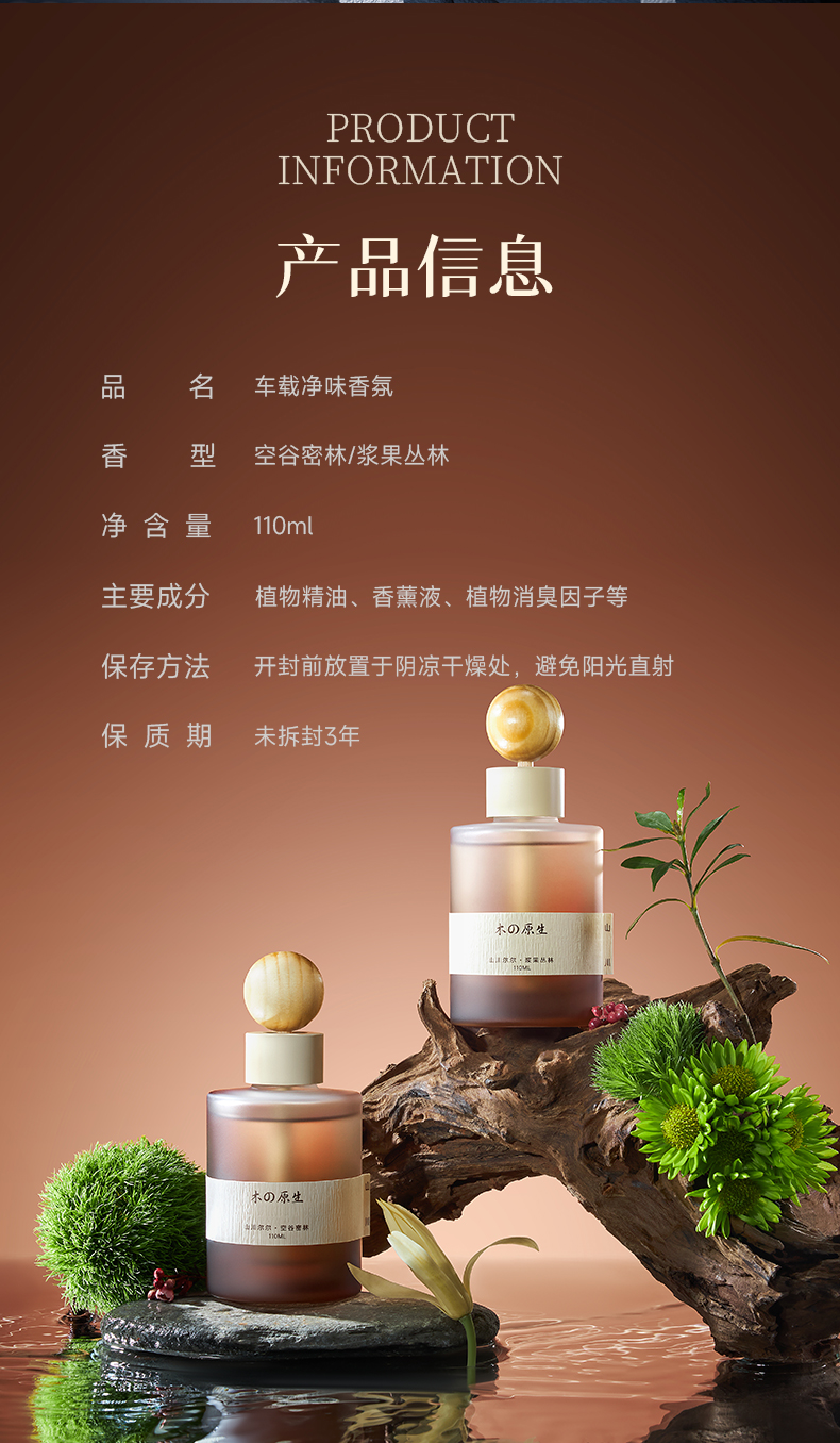 树派车载净味香氛-产品信息