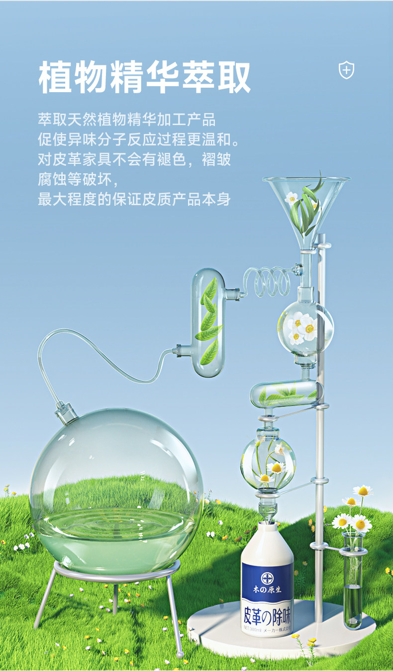 树派皮革除味剂-植物精华萃取